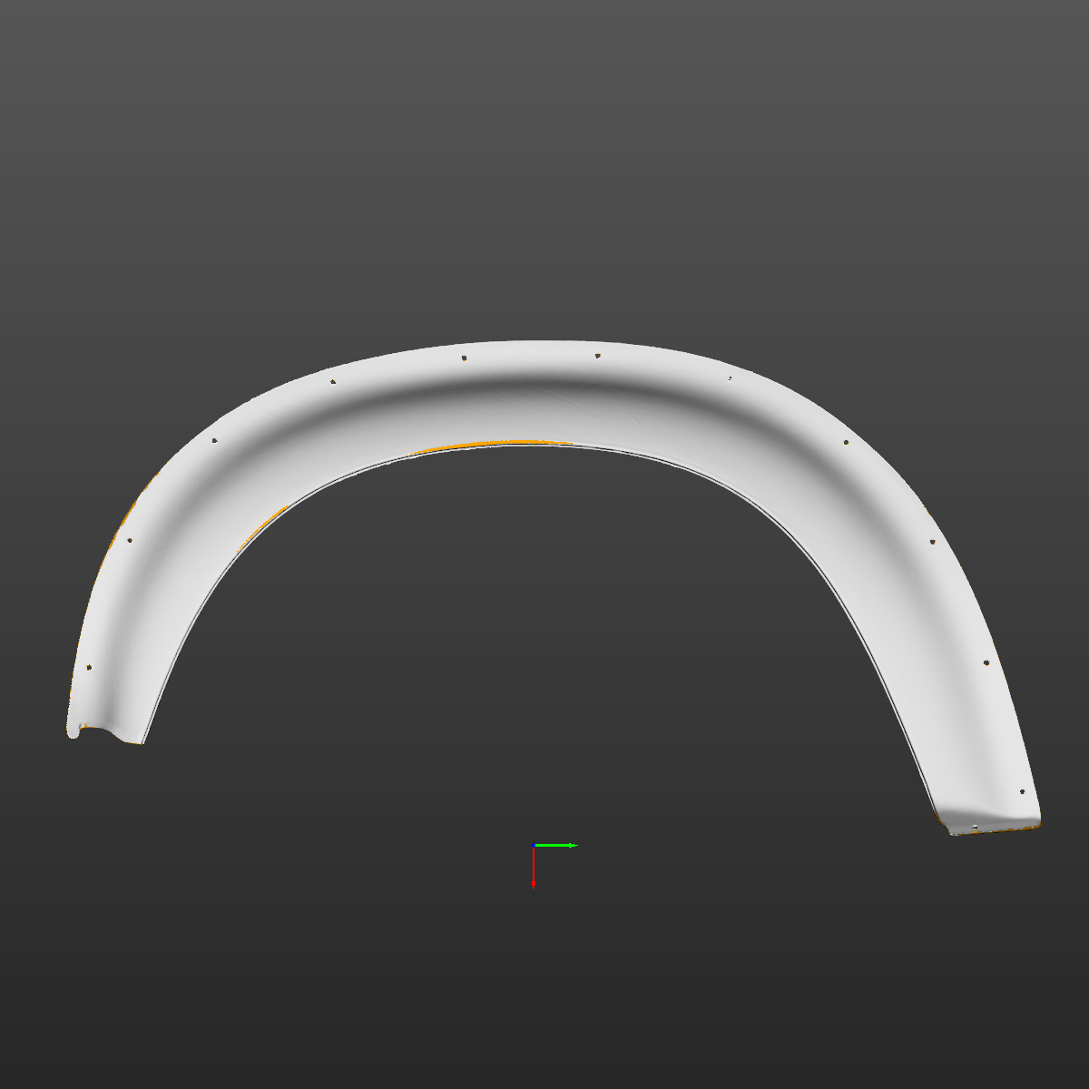 Bmw E20 2002 Turbo OEM Fender Flares 3D Scan STL