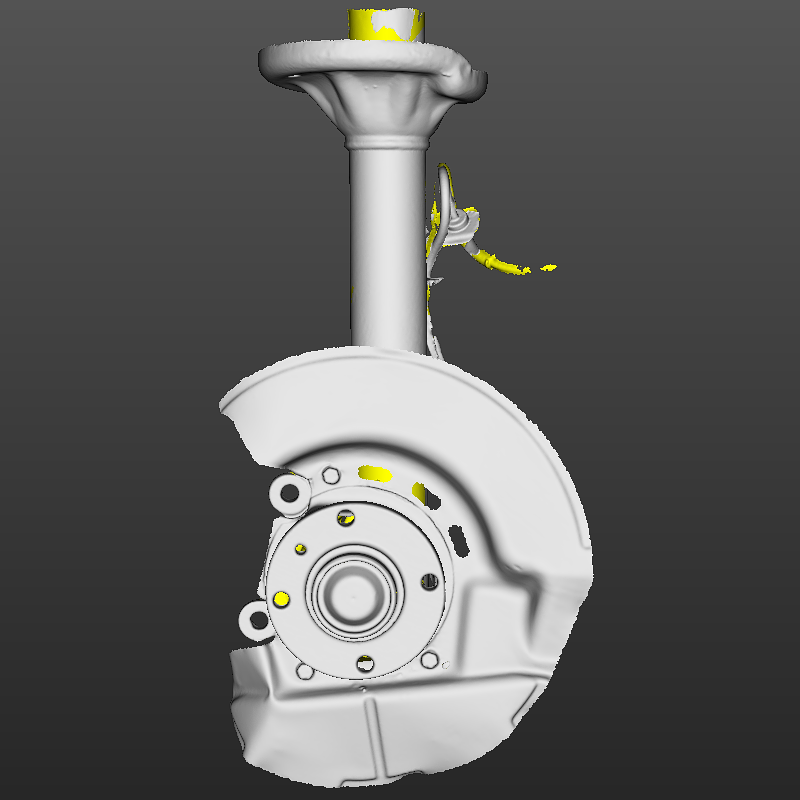 Bmw e30 front RH knuckle 3D Scan STL