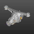 Mazda MX-5 Miata NB rear differential 3D Scan STL