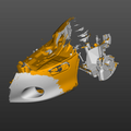 Mazda MX-5 Miata NB front LH knuckle 3D Scan STL