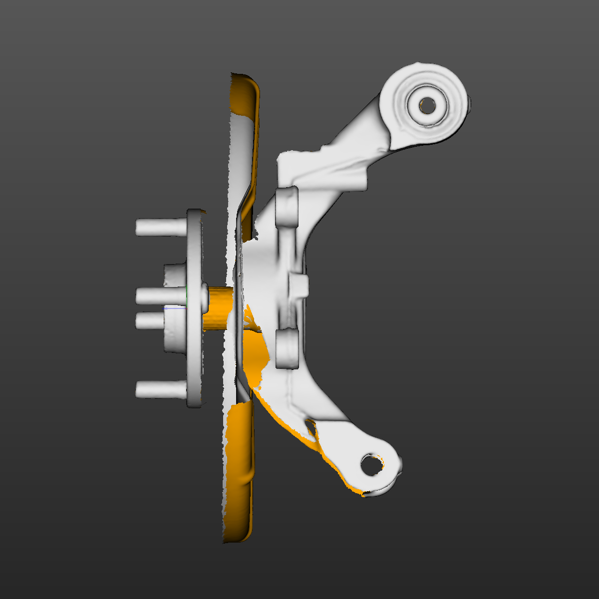 Mazda MX-5 Miata NB rear RH knuckle 3D Scan STL