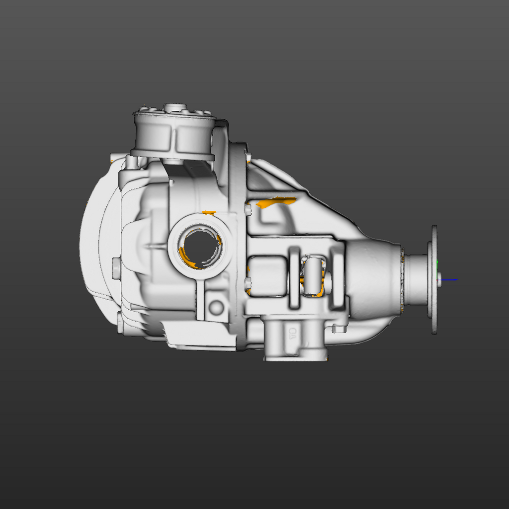 Mazda MX-5 Miata NB rear differential 3D Scan STL