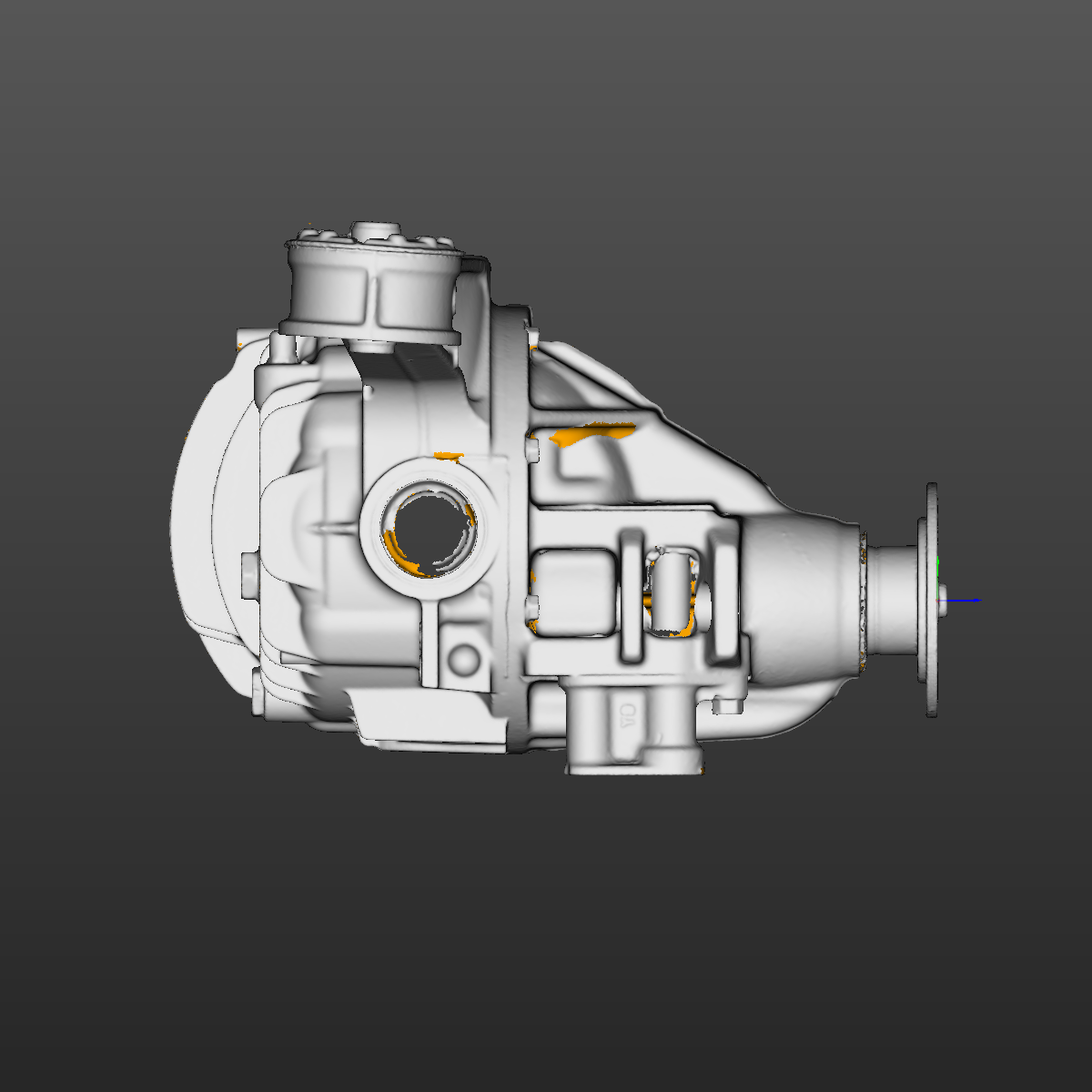 Mazda MX-5 Miata NB rear differential 3D Scan STL