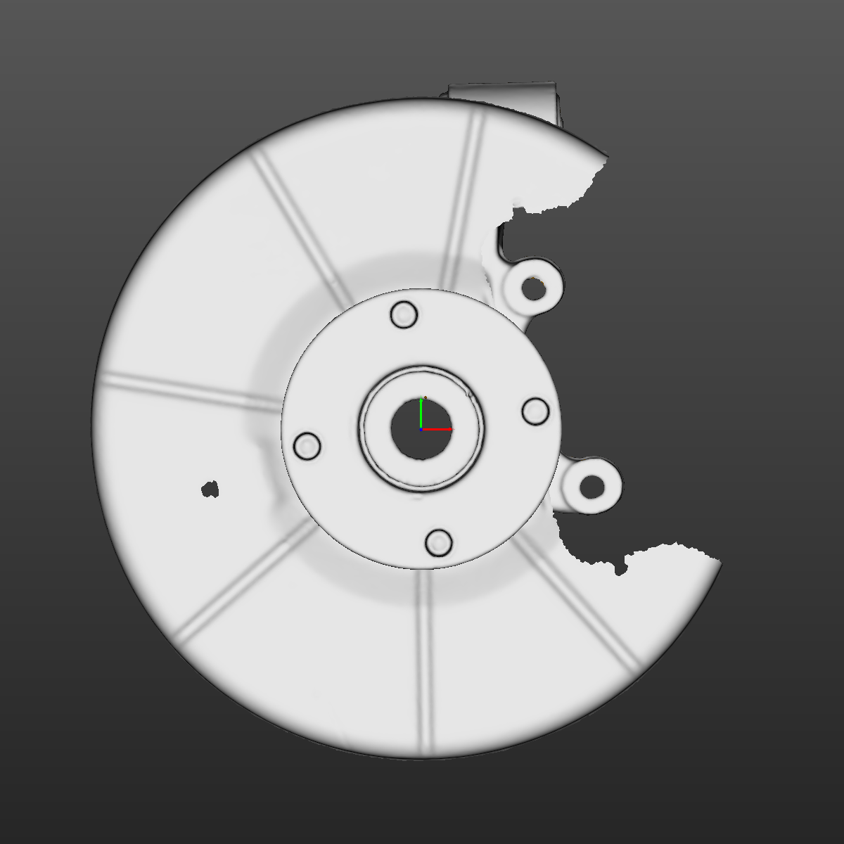 Mazda MX-5 Miata NB rear RH knuckle 3D Scan STL