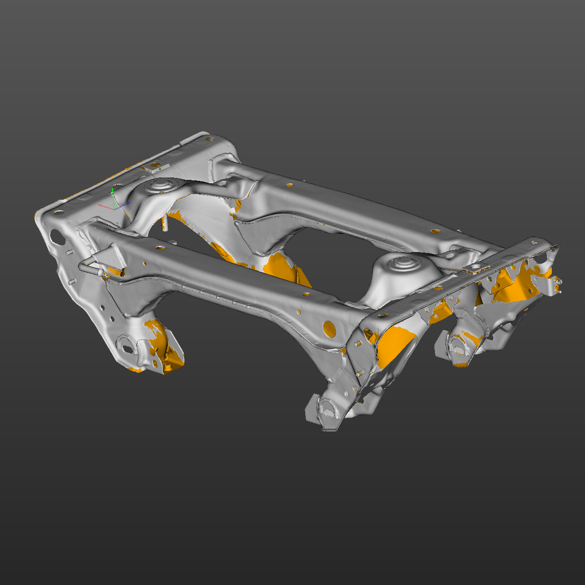 Mazda MX-5 Miata NB multi-part 3D scan assembly of real components
