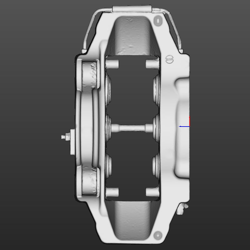 Porsche Cayenne Front LH Caliper 18Z 3D Scan + CAD
