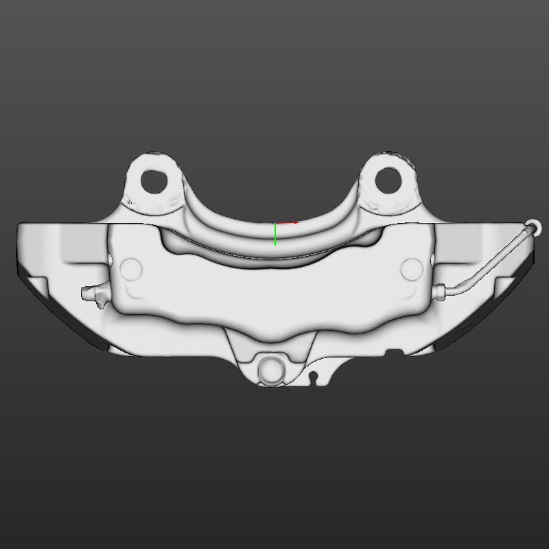 Porsche Cayenne Front LH Caliper 18Z 3D Scan + CAD