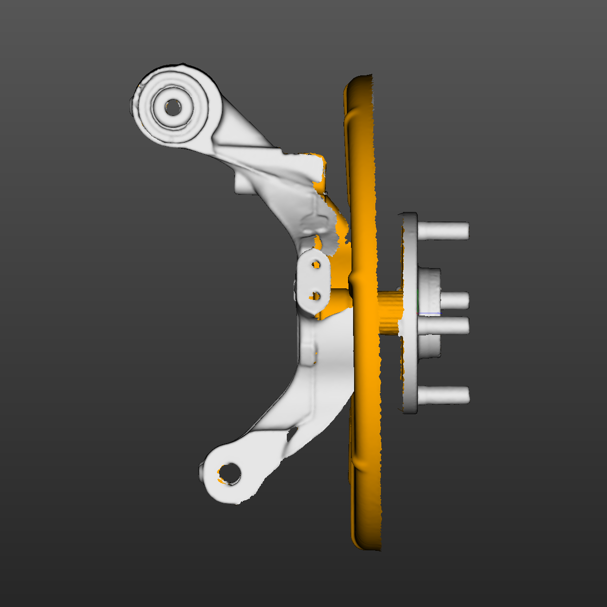 Mazda MX-5 Miata NB rear RH knuckle 3D Scan STL