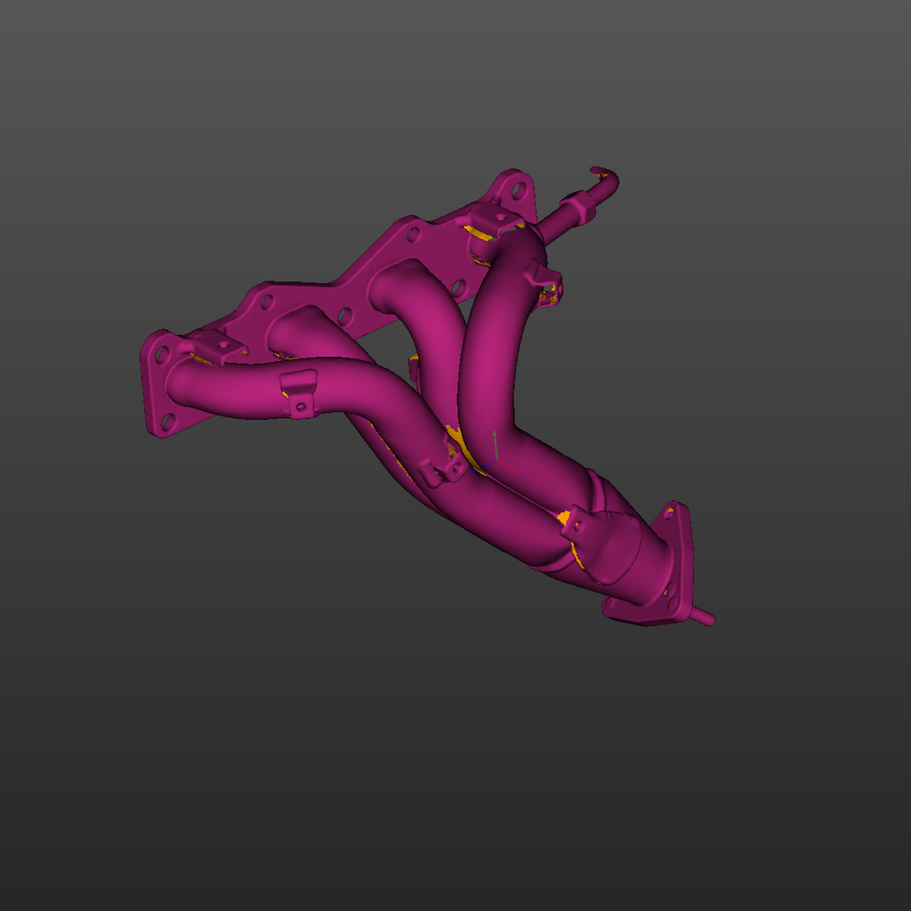 Engine Mazda MX-5 Miata NB 1.8 3D Scan STL