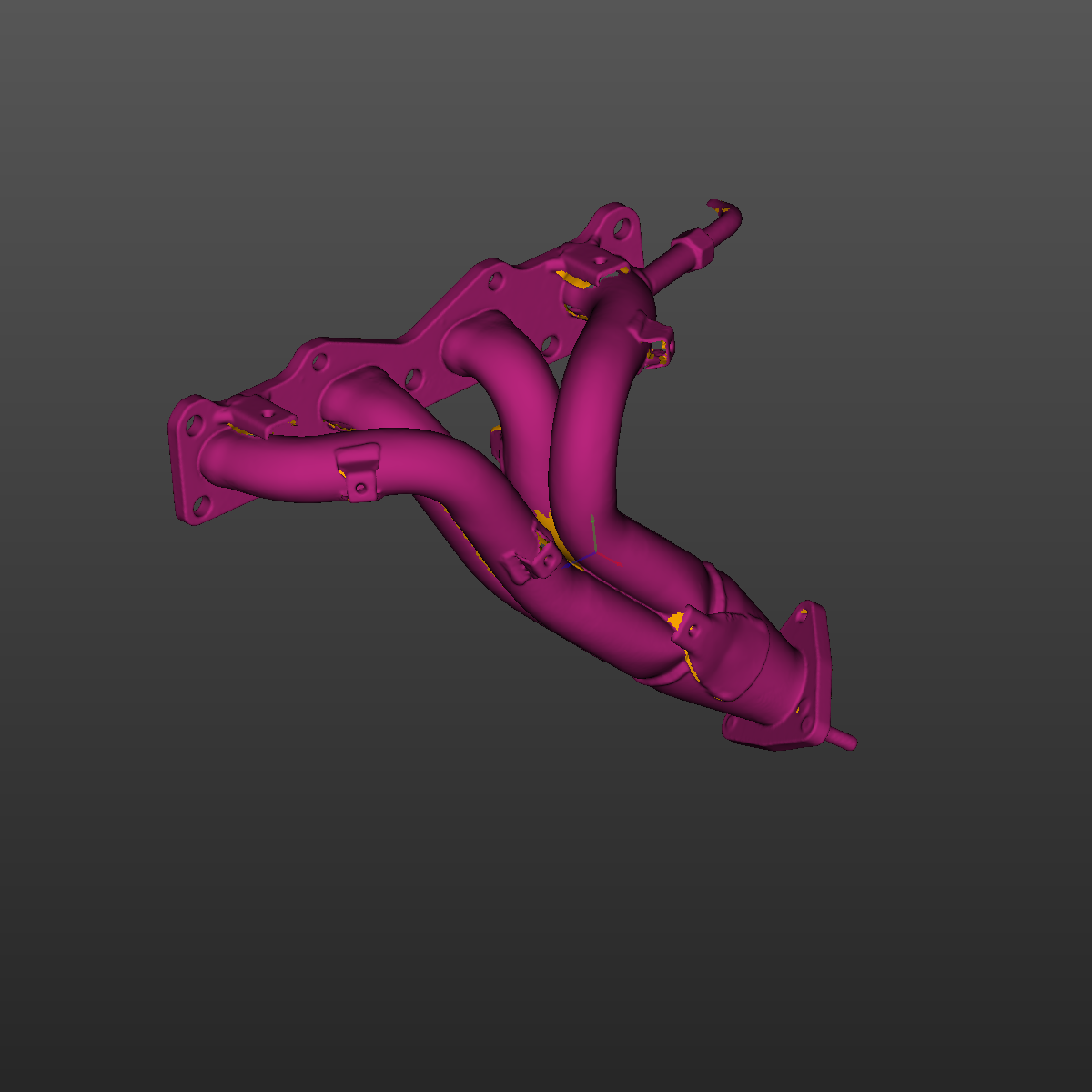 Engine Mazda MX-5 Miata NB 1.8 3D Scan STL