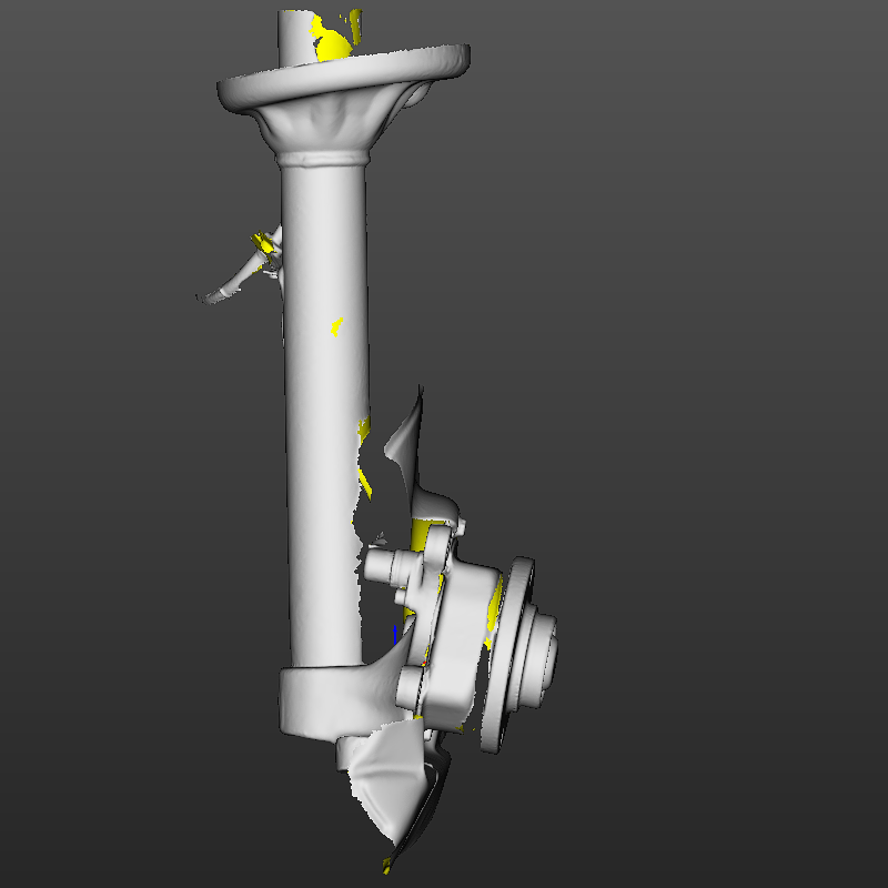 Bmw e30 front RH knuckle 3D Scan STL