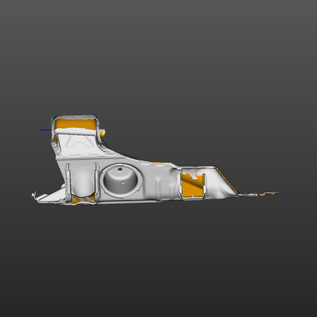 Mazda MX-5 Miata NB front subframe 3D Scan STL