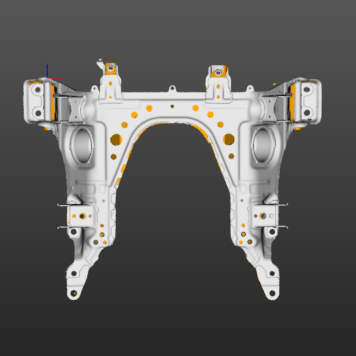 Mazda MX-5 Miata NB front subframe 3D Scan STL