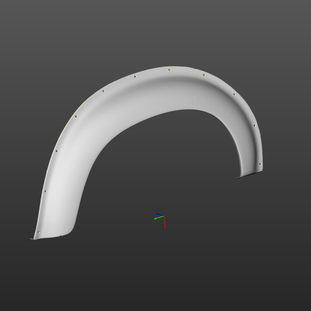 Bmw E20 2002 Turbo OEM Fender Flares 3D Scan STL