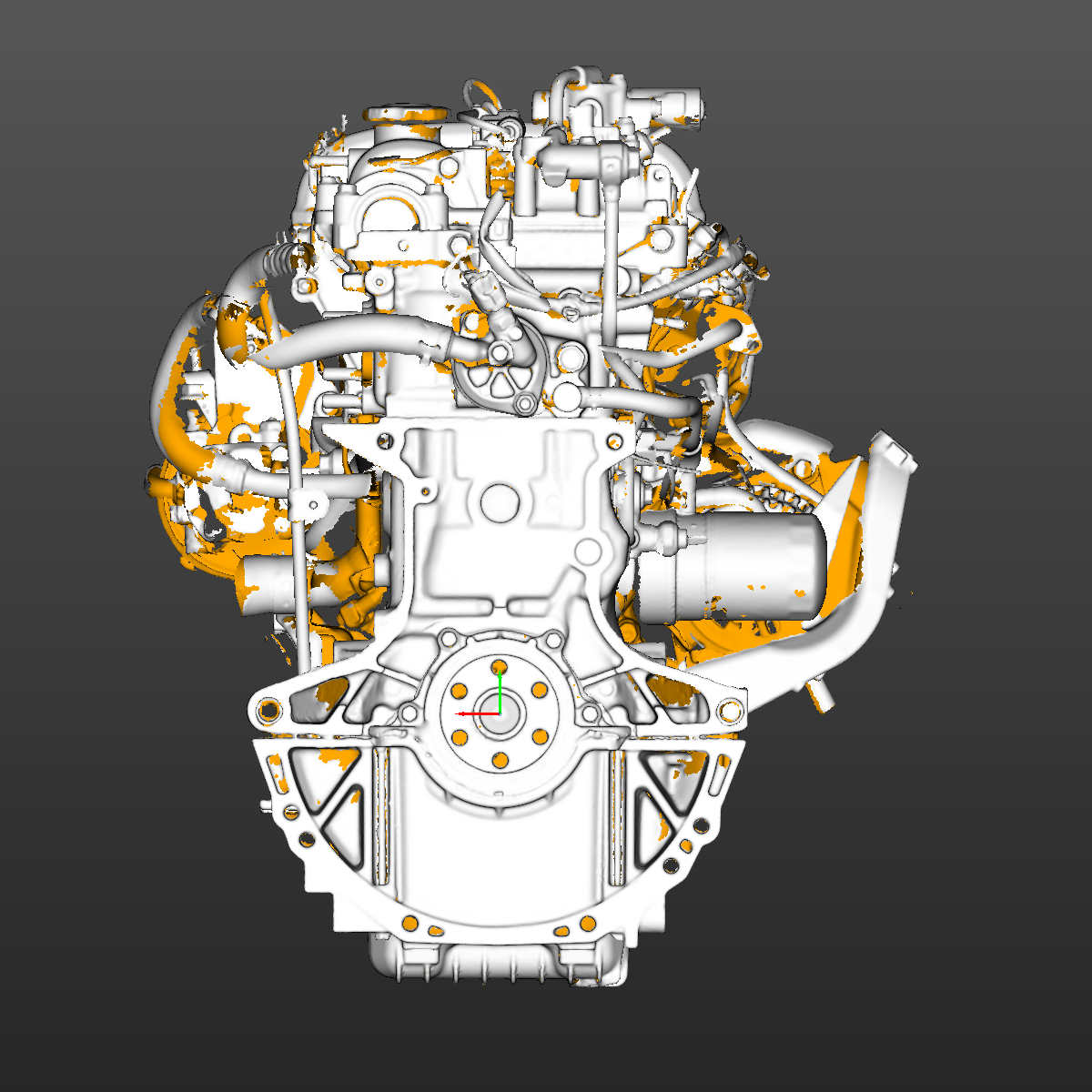 Engine Mazda MX-5 Miata NB 1.8L 3D Scan STL