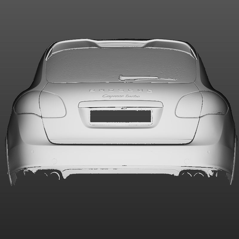 Porsche Cayenne Turbo tailgate 3D Scan STL