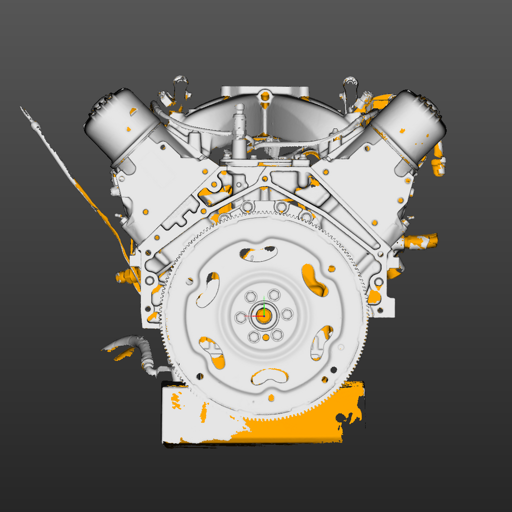Engine LS3 3D Scan STL