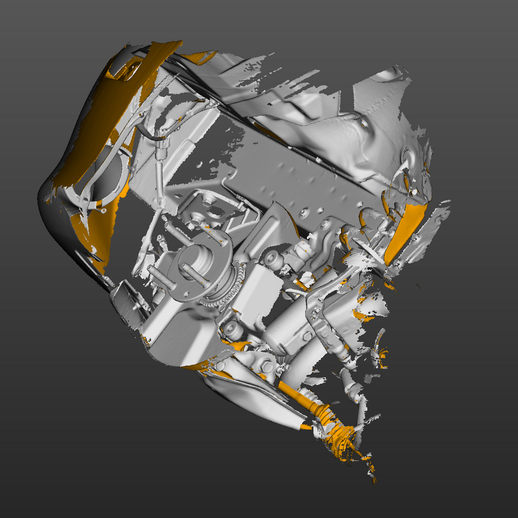 Mazda MX-5 Miata NB front LH knuckle 3D Scan STL