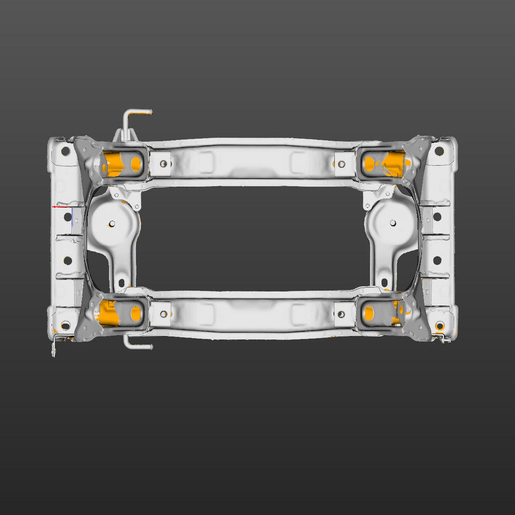 Mazda MX-5 Miata NB rear subframe 3D Scan STL