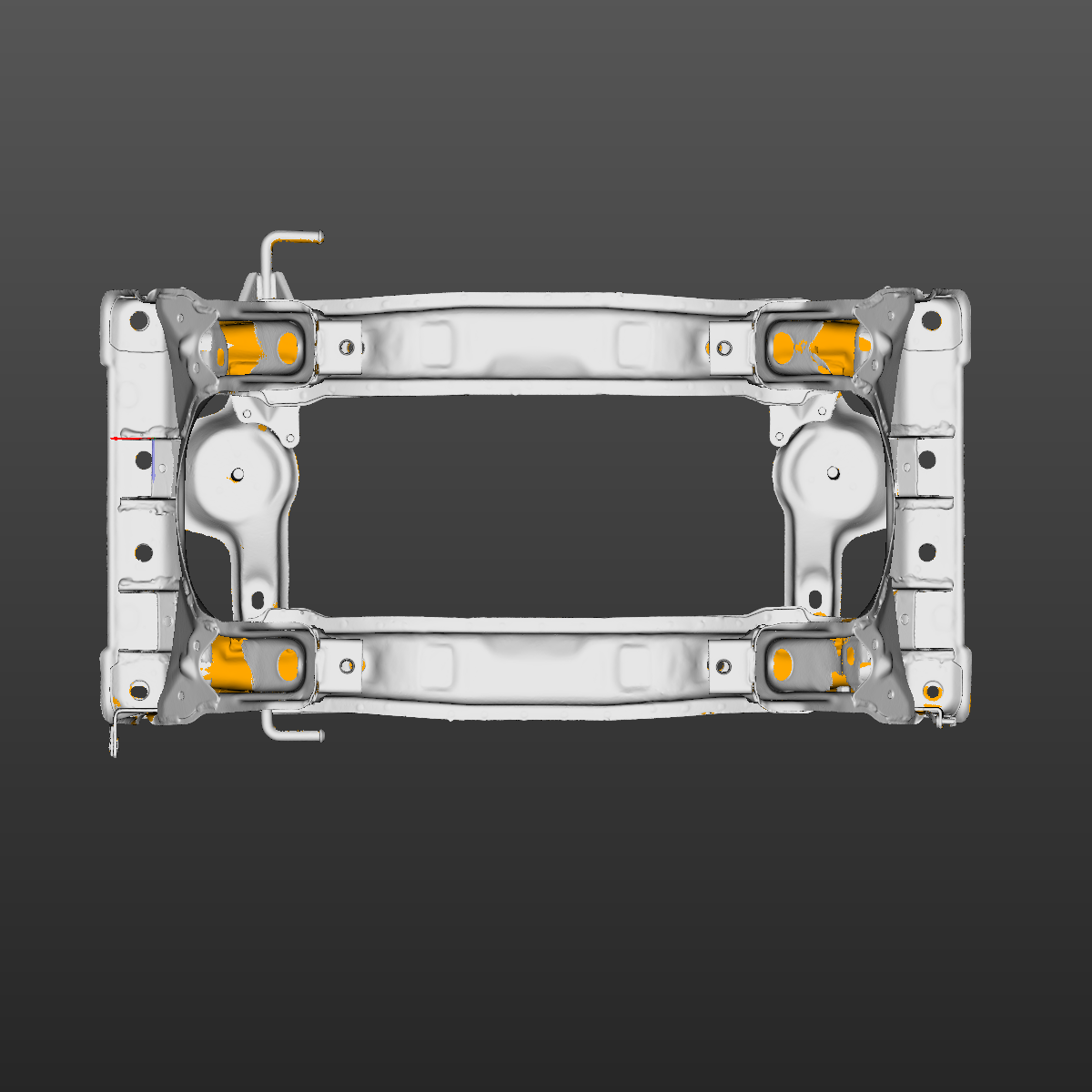 Mazda MX-5 Miata NB rear subframe 3D Scan STL