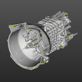 bmw e30 transmission getrag 260(M20) 3D Scan STL