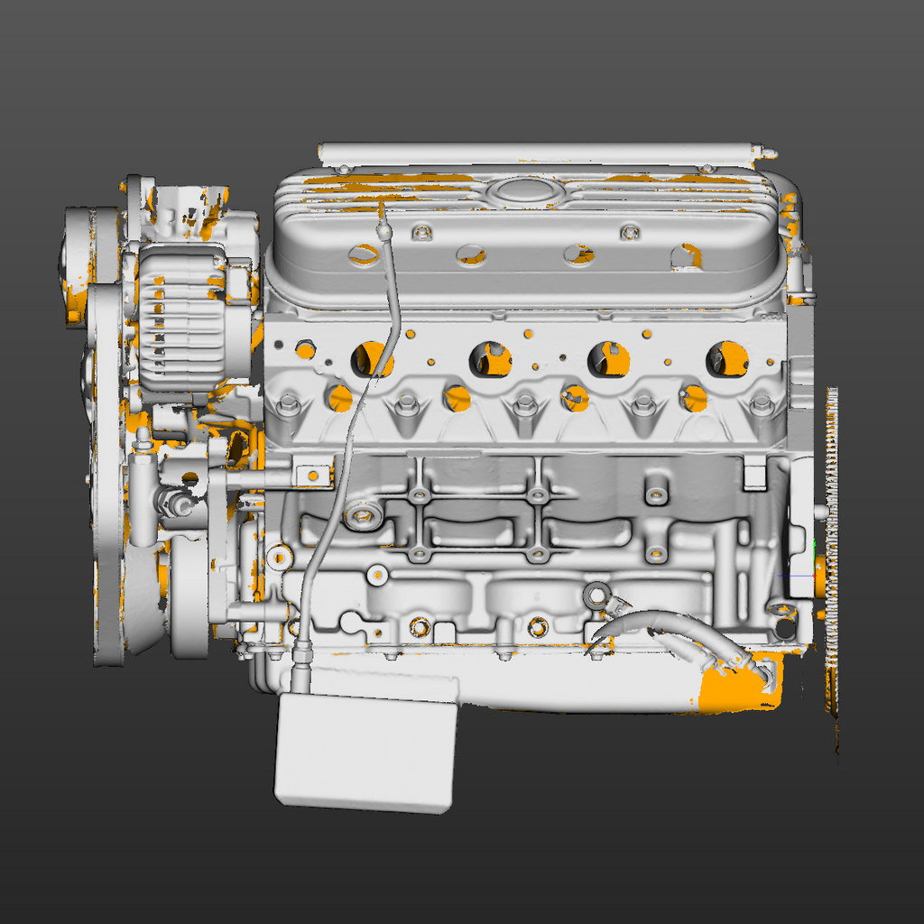 Engine LS3 3D Scan STL