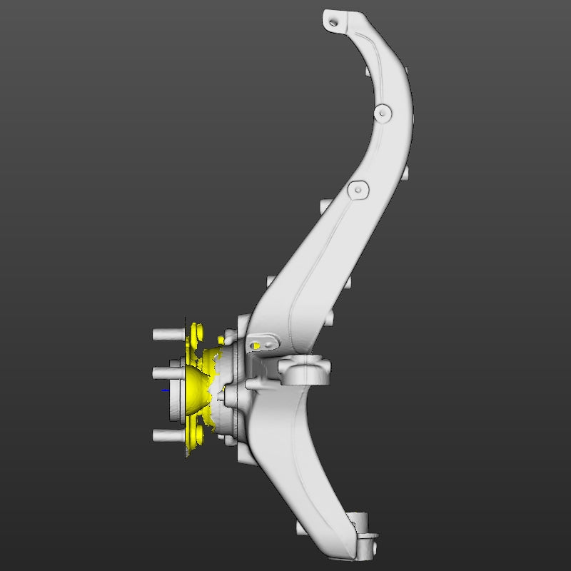 Tesla Model Y front RH knuckle 3D Scan STL