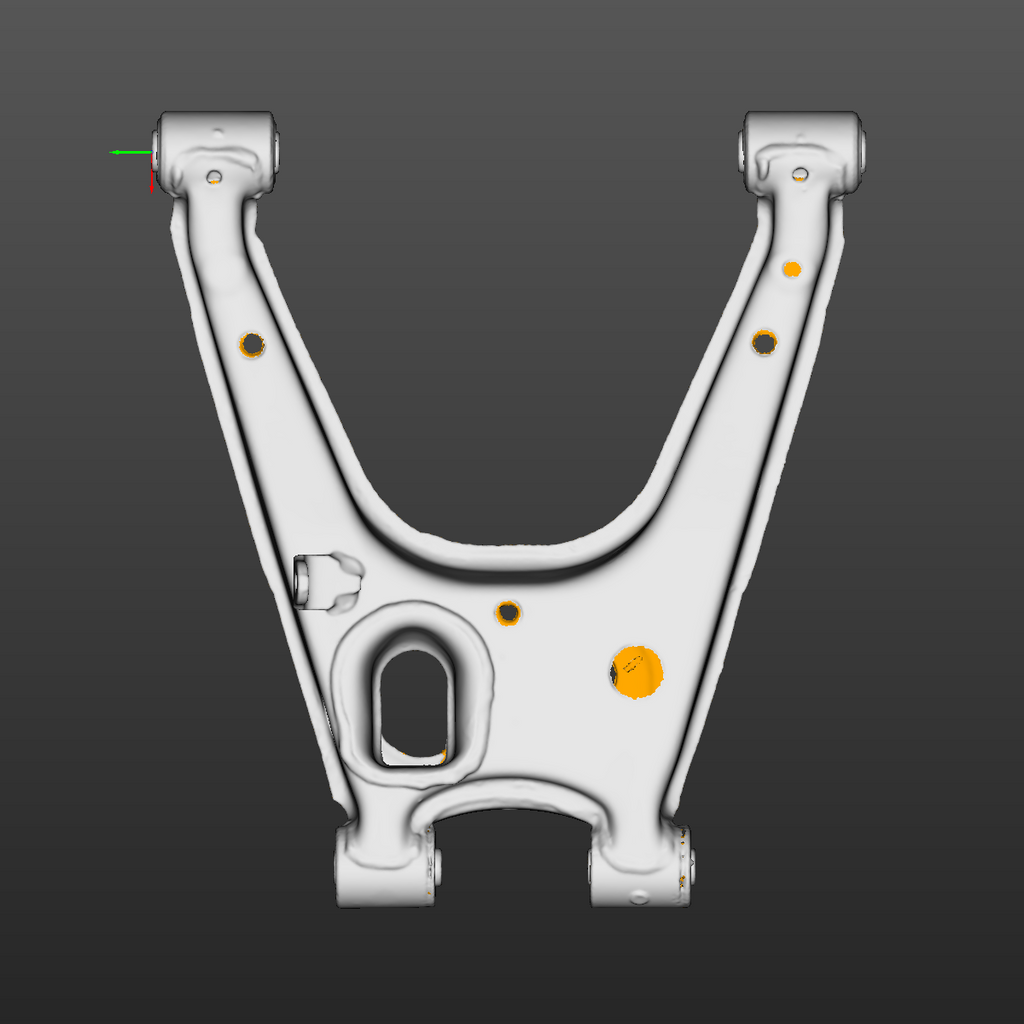 Mazda MX-5 Miata NB rear RH lower control arm 3D Scan STL