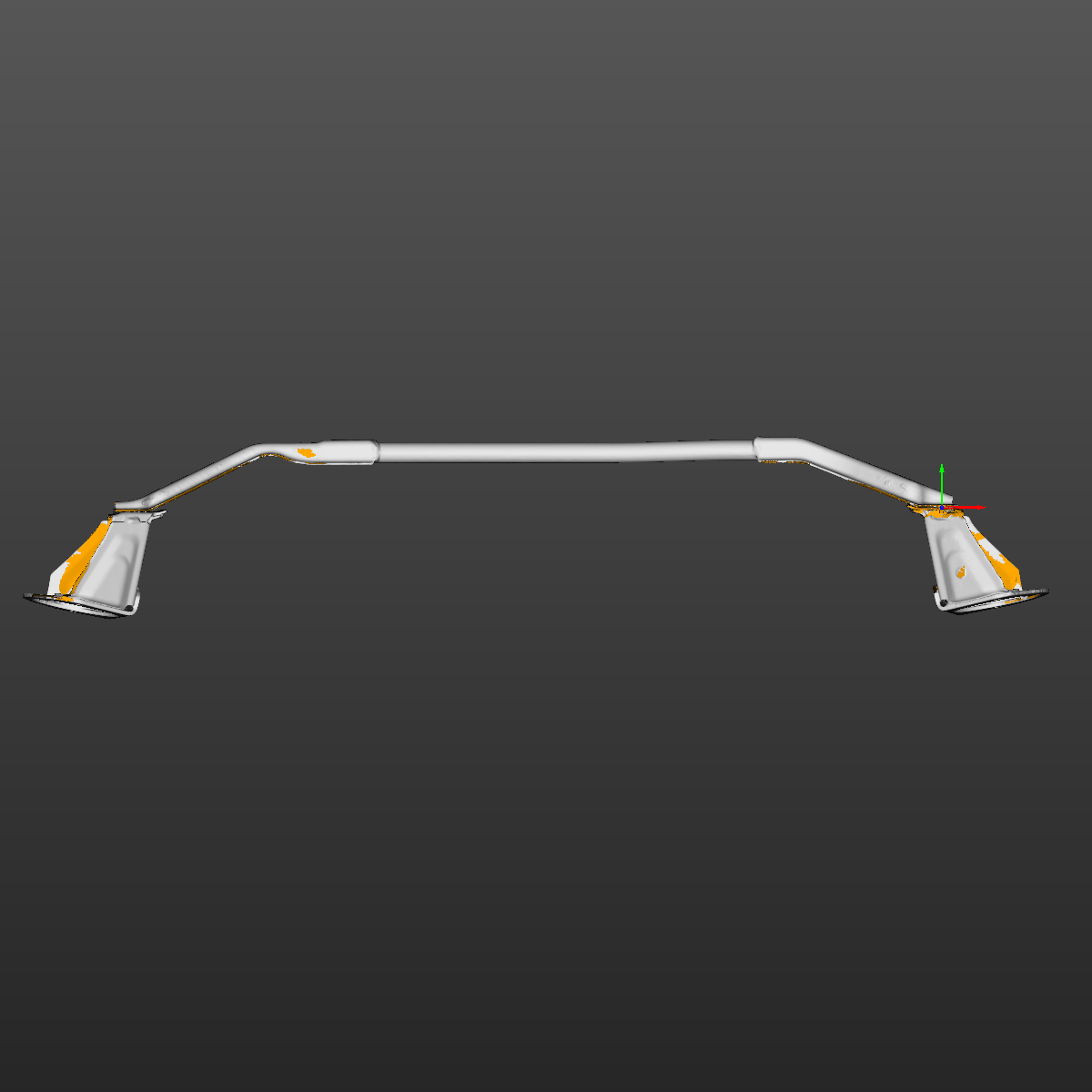 Mazda MX-5 Miata Oem Front Upper Strut Bar 3D Scan STL