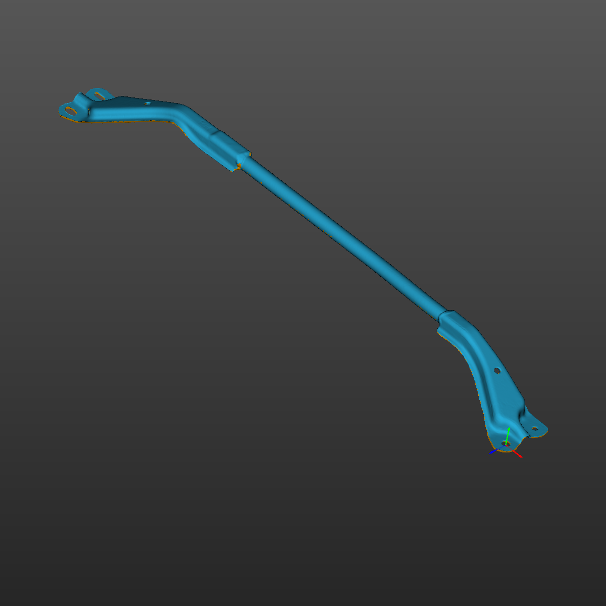Mazda MX-5 Miata Oem Front Upper Strut Bar 3D Scan STL