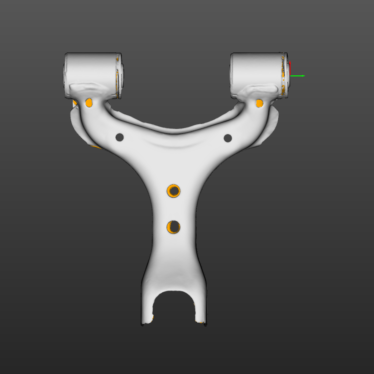 Mazda MX-5 Miata NB Rear upper control arm 3D Scan STL