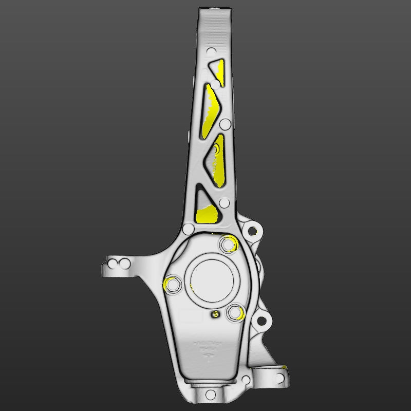 Tesla Model Y front RH knuckle 3D Scan STL