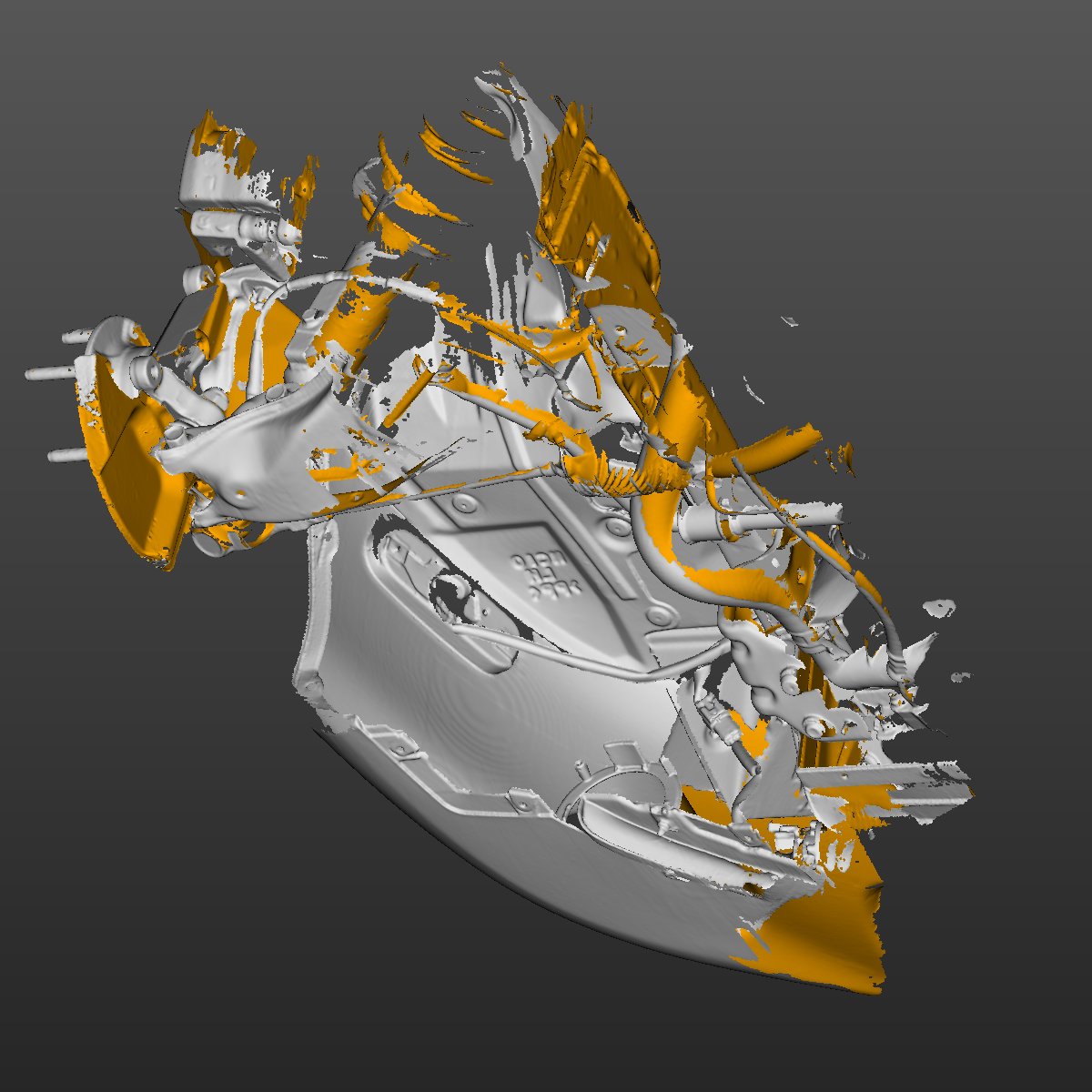 Mazda MX-5 Miata NB front LH knuckle 3D Scan STL