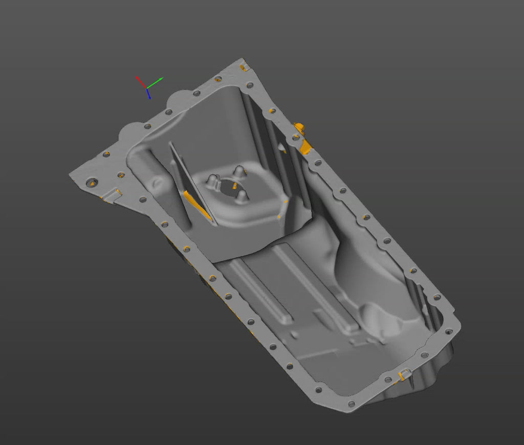 Bmw e9X Oil Pan (N52) 3D Scan STL