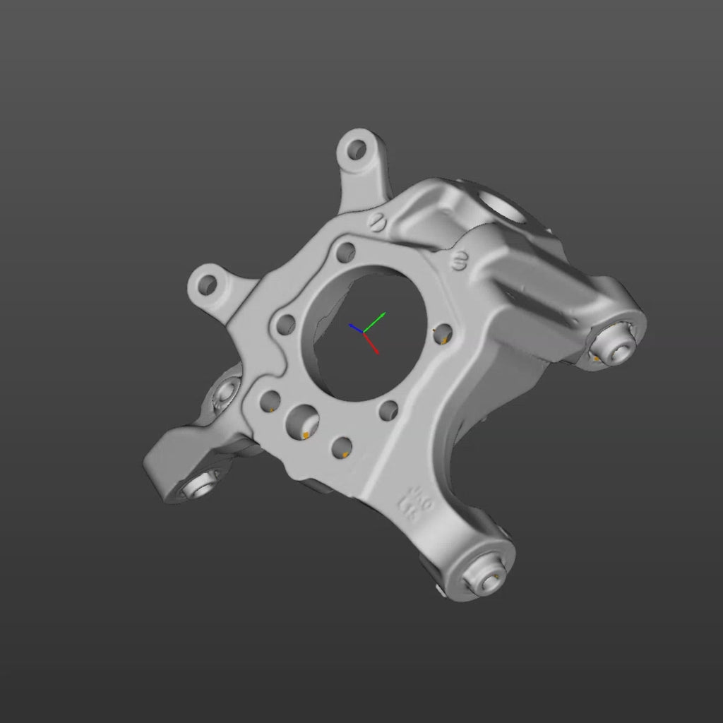 Nissan 370Z rear LH knuckle 3D Scan STL