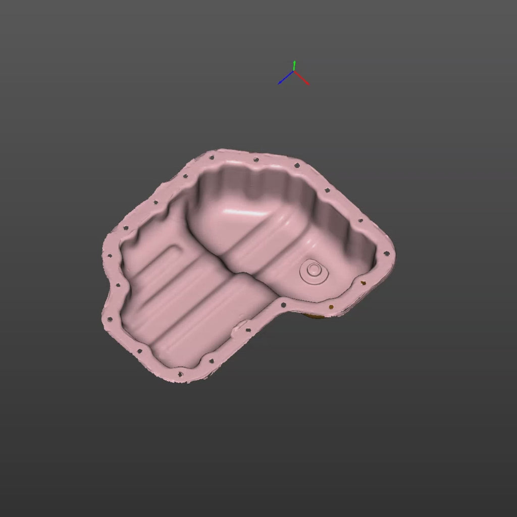 Lexus GX470 (2UZ-FE) Oil Pan 3D Scan STL