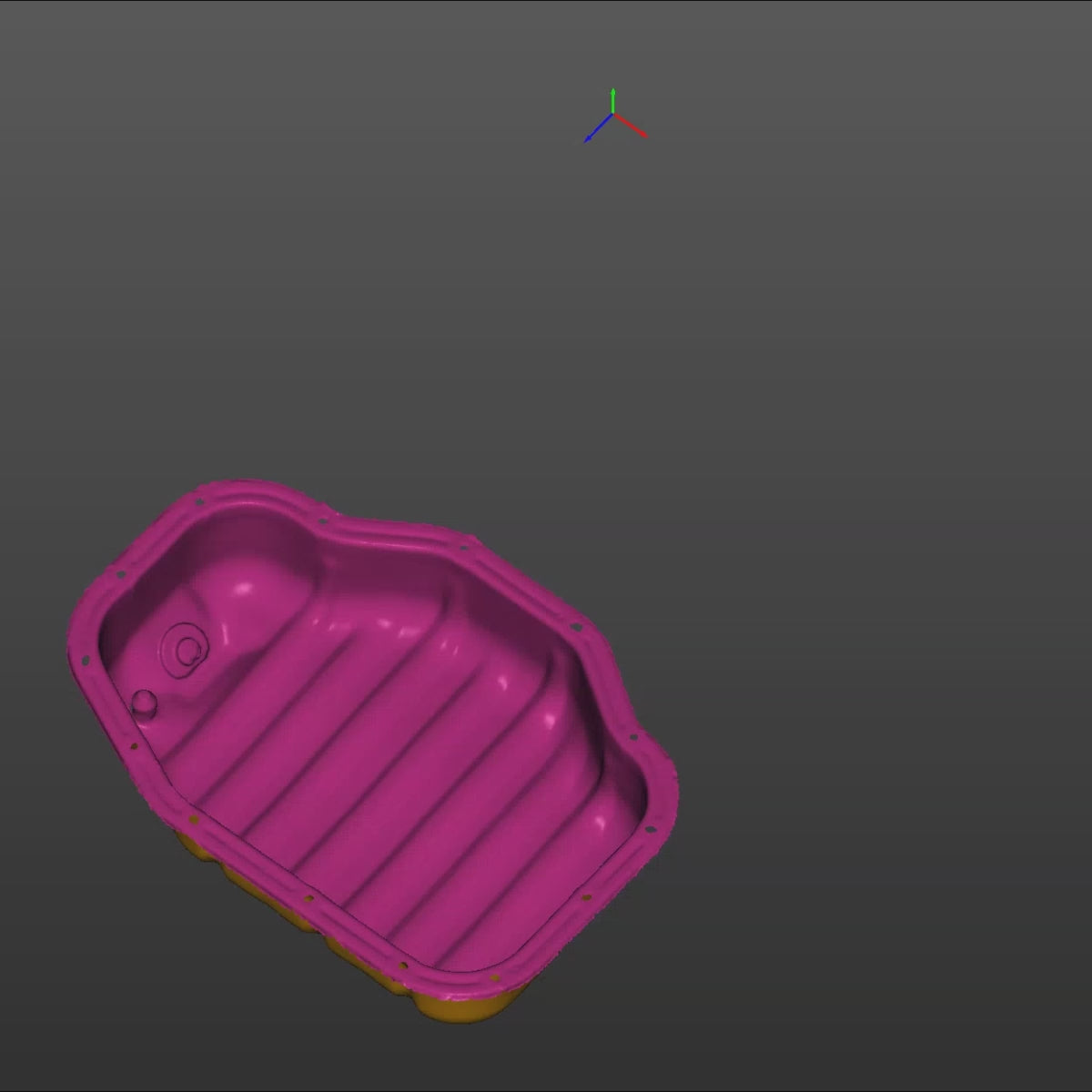 Lexus LS400 (1UZ-FE) Front Sump Oil Pan 3D Scan STL