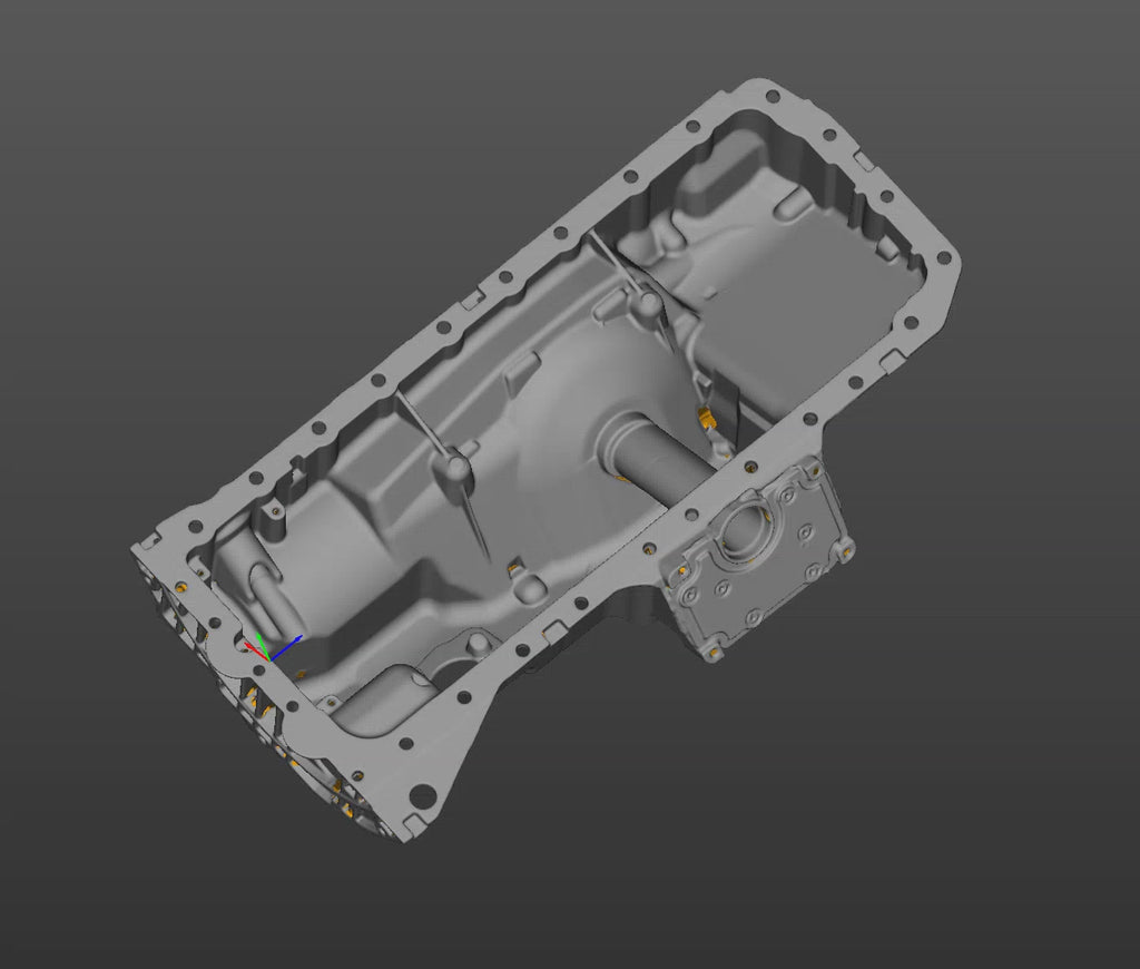 BMW E92 328xi (N52) AWD Oil pan 3D Scan STL