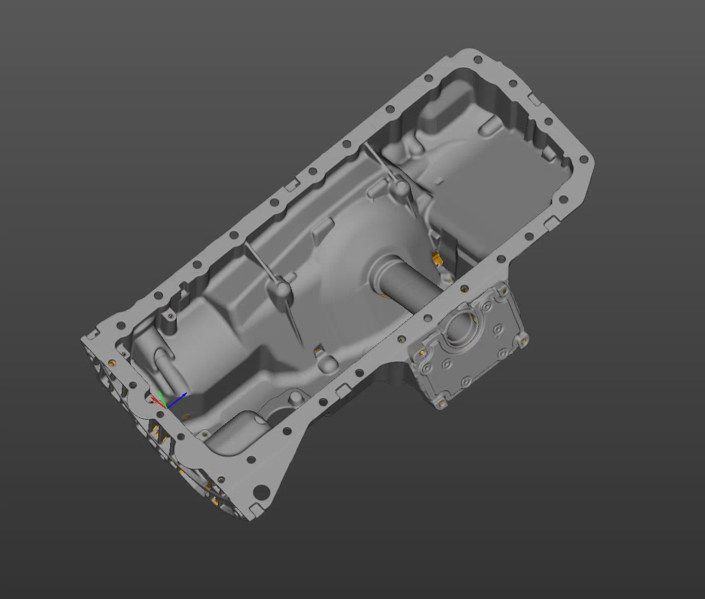 BMW E92 328xi (N52) AWD Oil pan 3D Scan STL