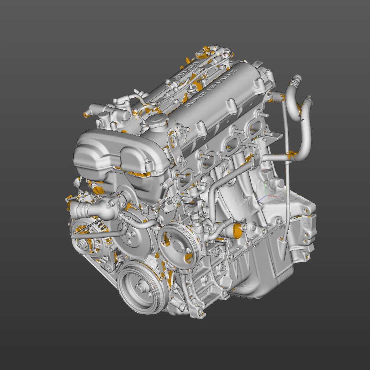 Engine Mazda MX-5 Miata NB 1.8L 3D Scan STL