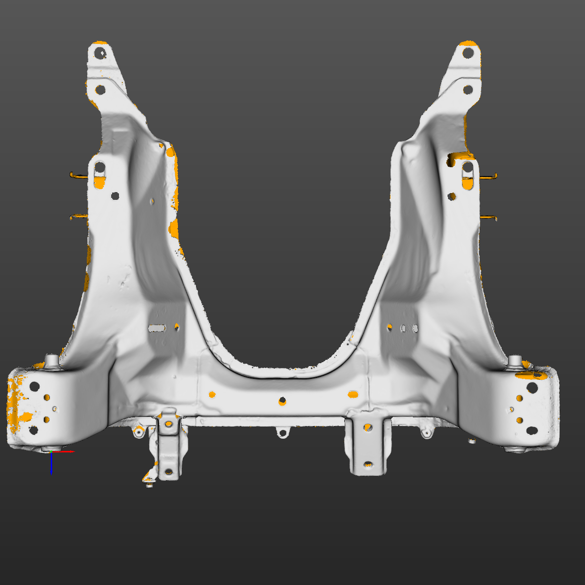 Mazda MX-5 Miata NB front subframe 3D Scan STL