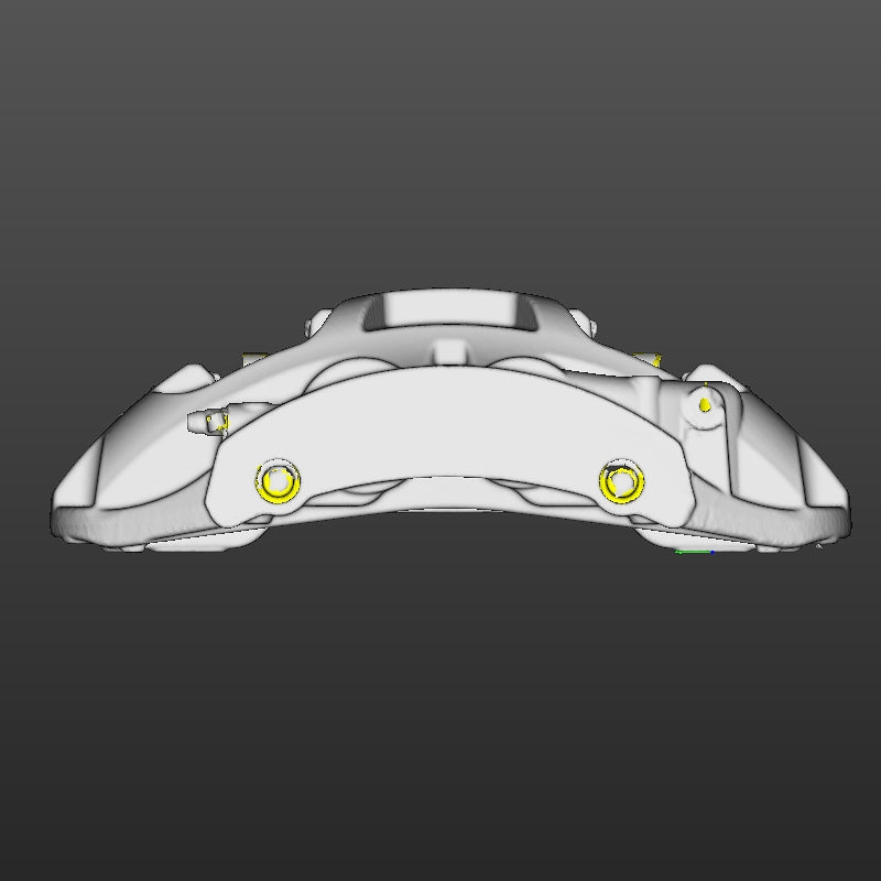 Tesla Model S Plaid Front Left Caliper (2 Scans With and Without Pads)