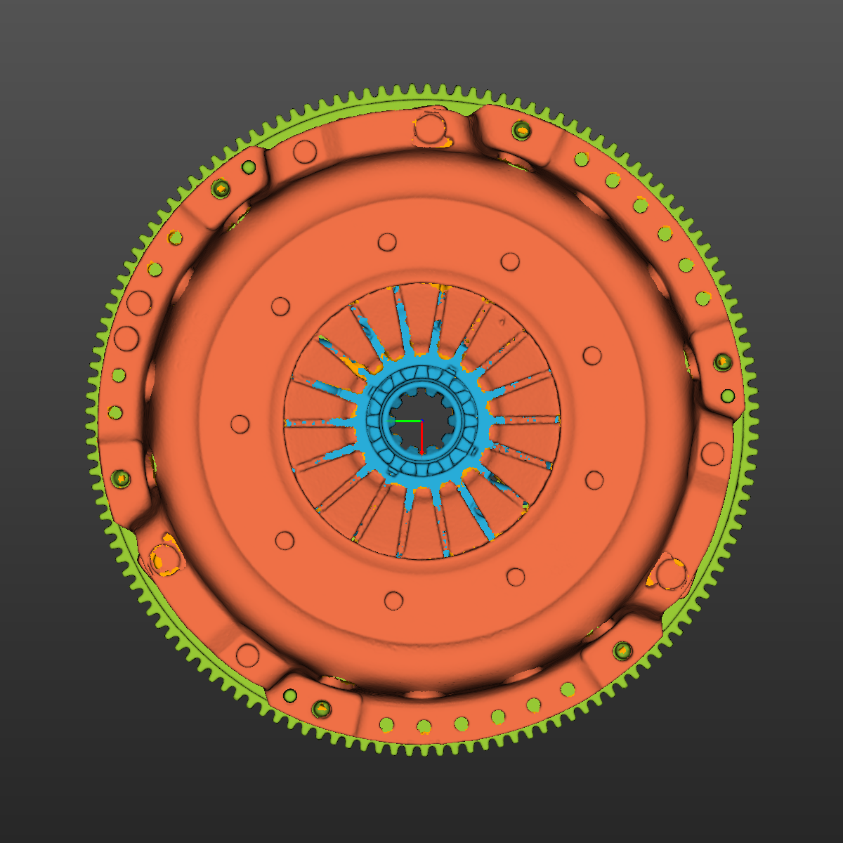 Bmw e30(M20) Clutch 3D Scan STL