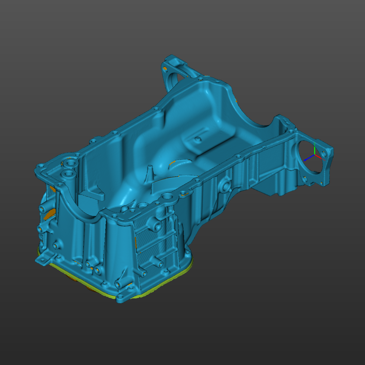 Nissan 350Z(VQ35DE) Oil Pan 3D Scan STL