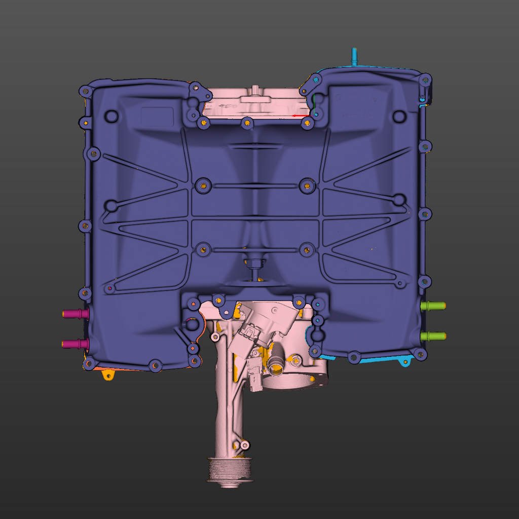 Range Rover Sport 5.0L Supercharger Intake Manifold 3D Scan STL
