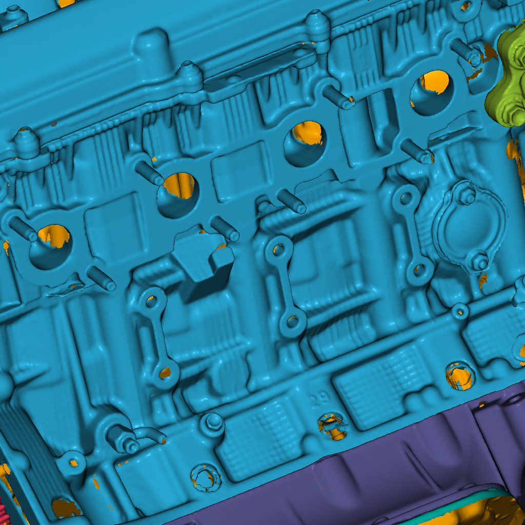 Lexus LS430 3UZ-FE VV-TI Engine 3D Scan STL