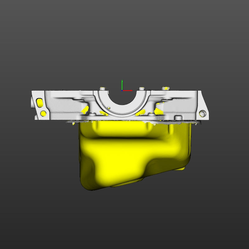 Honda K-series oil pan (K20,K24 Non-balance shafts) 3D Scan STL