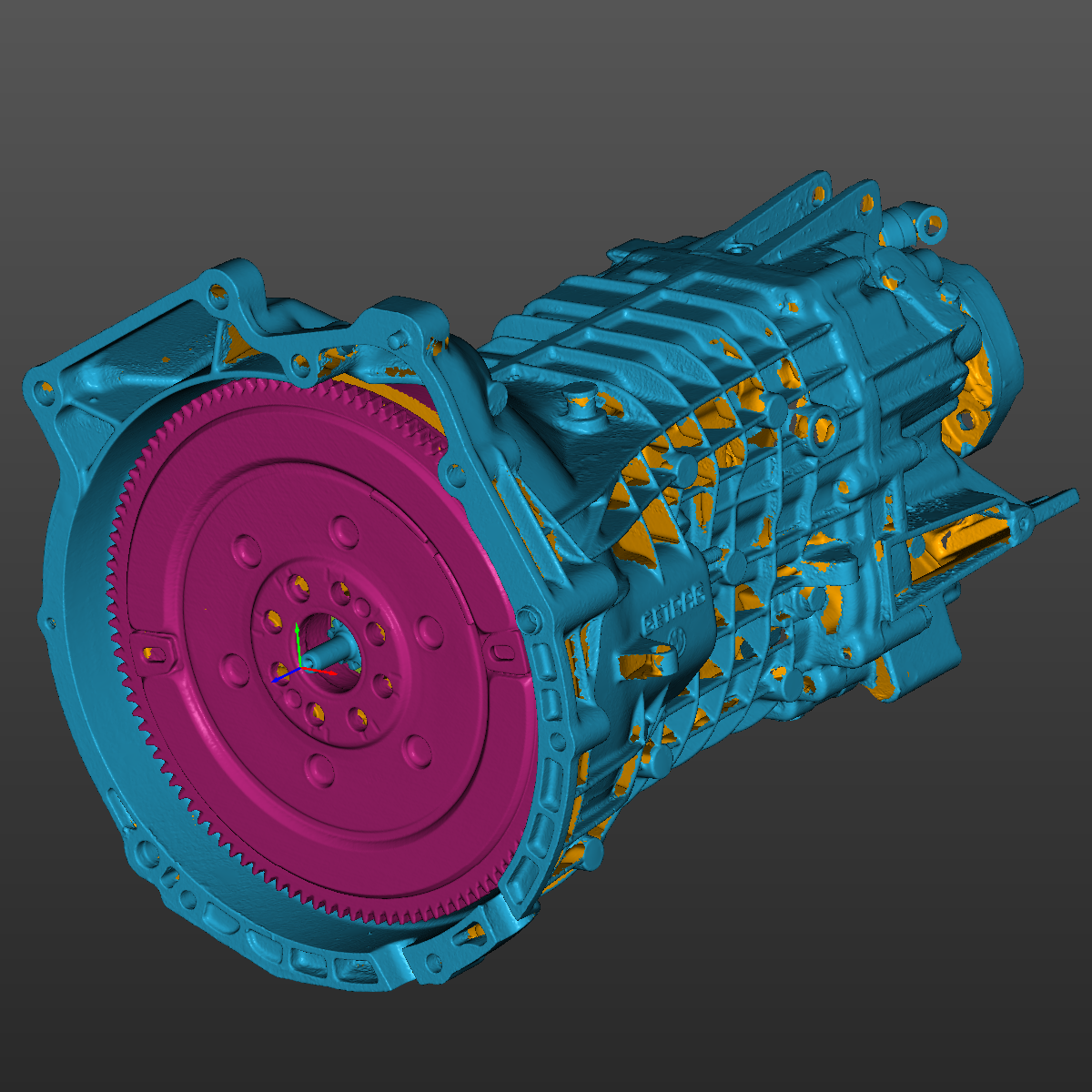 Bmw E30(M42) Getrag 240 Transmission 3D Scan STL