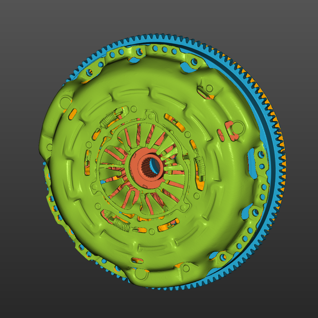 Nissan 350z Clutch Assembly 3D Scan STL