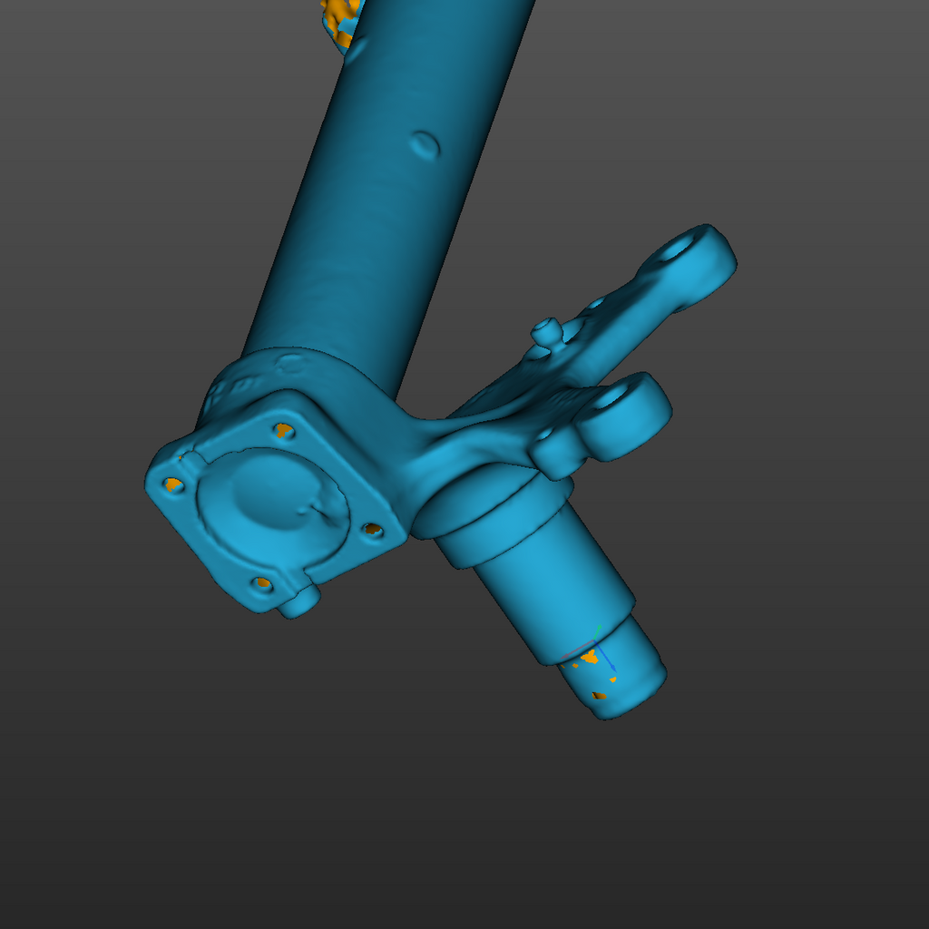 Bmw e30 M3 Front RH Knuckle 3D Scan STL